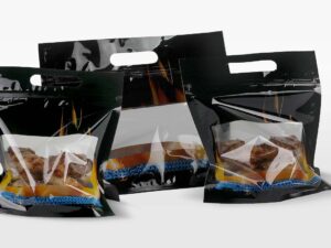 Pungi grill laminate stand up cu zip